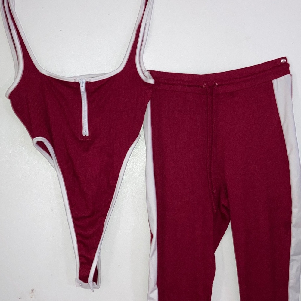 Fashion Nova 2 piece pants set